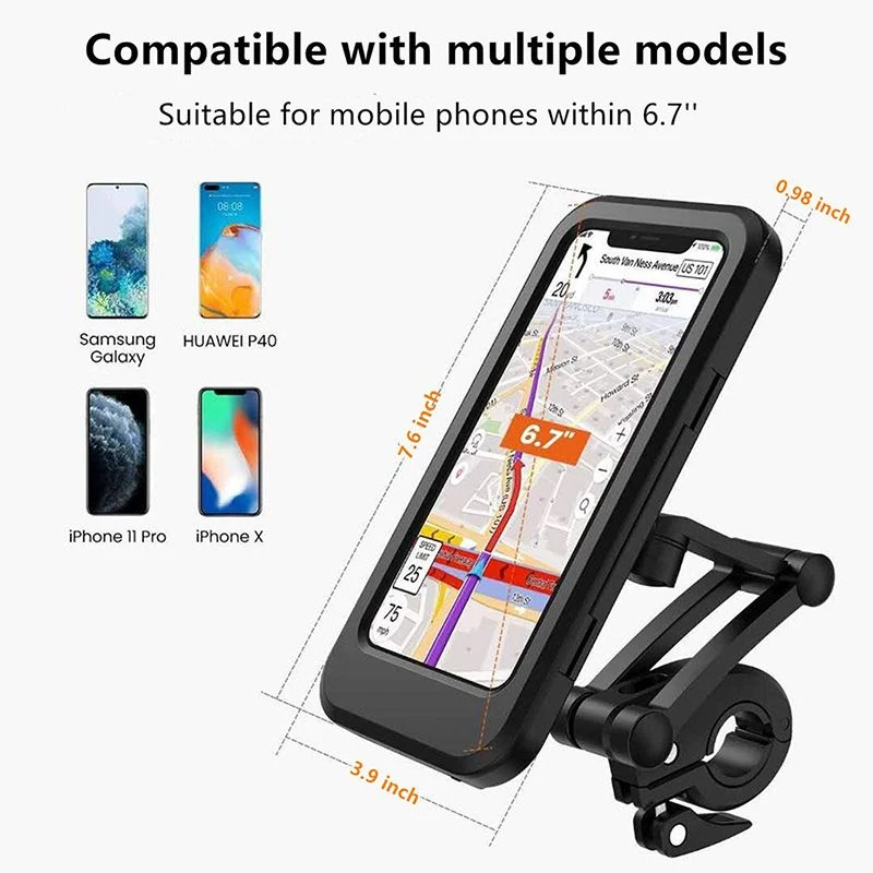 Waterproof Bike Phone Holder